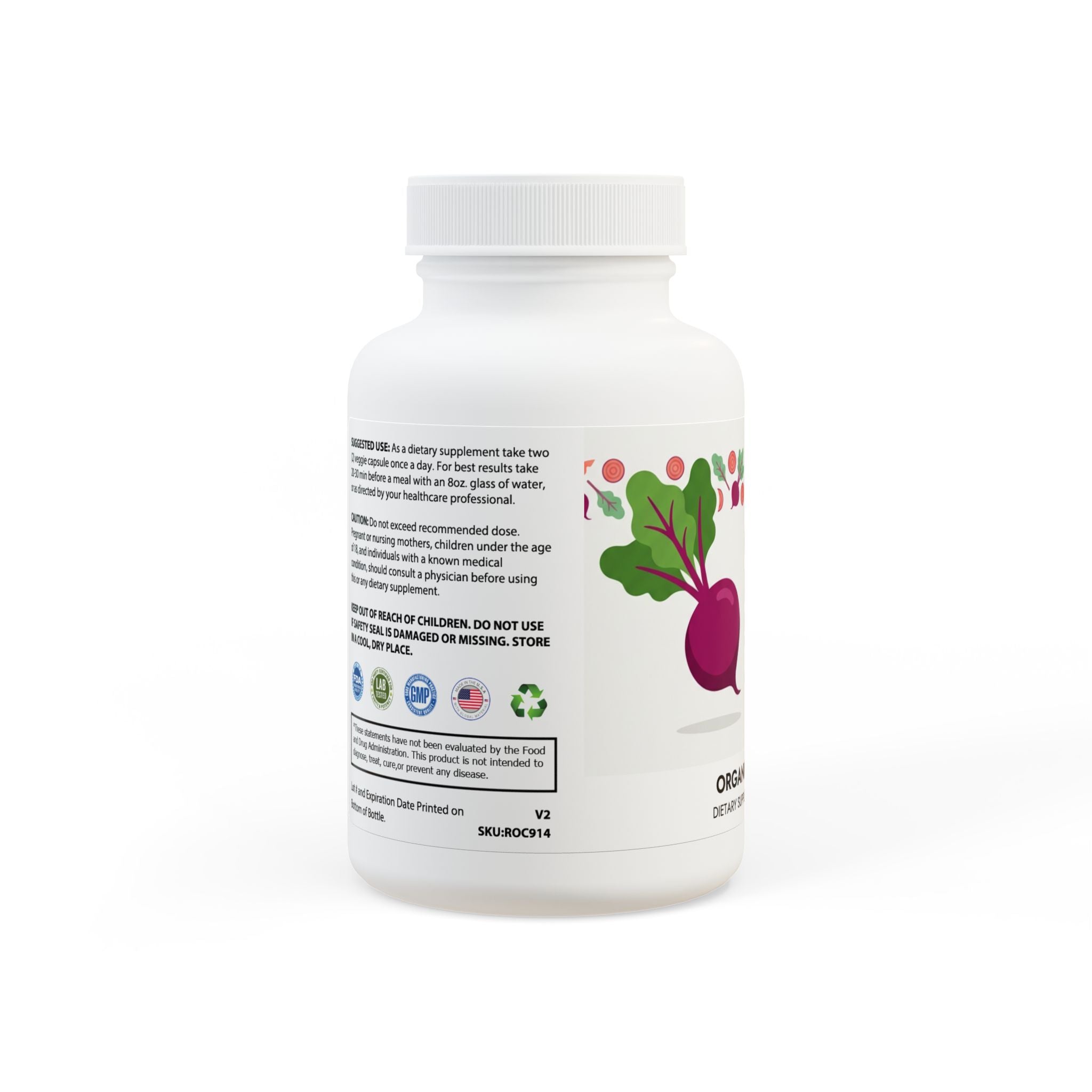 Beetroot Supplement (60 Capsules)