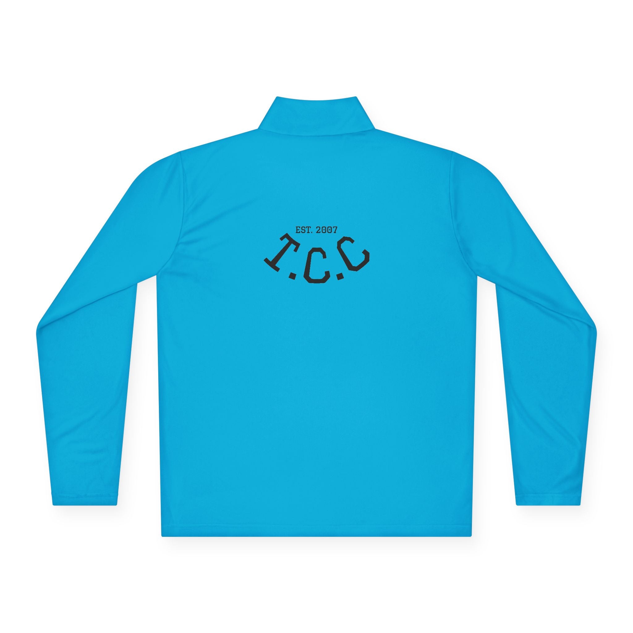 T.C.C. Brand Premium Quarter-Zip Pullover — Minimal Athletic Logo Pullover