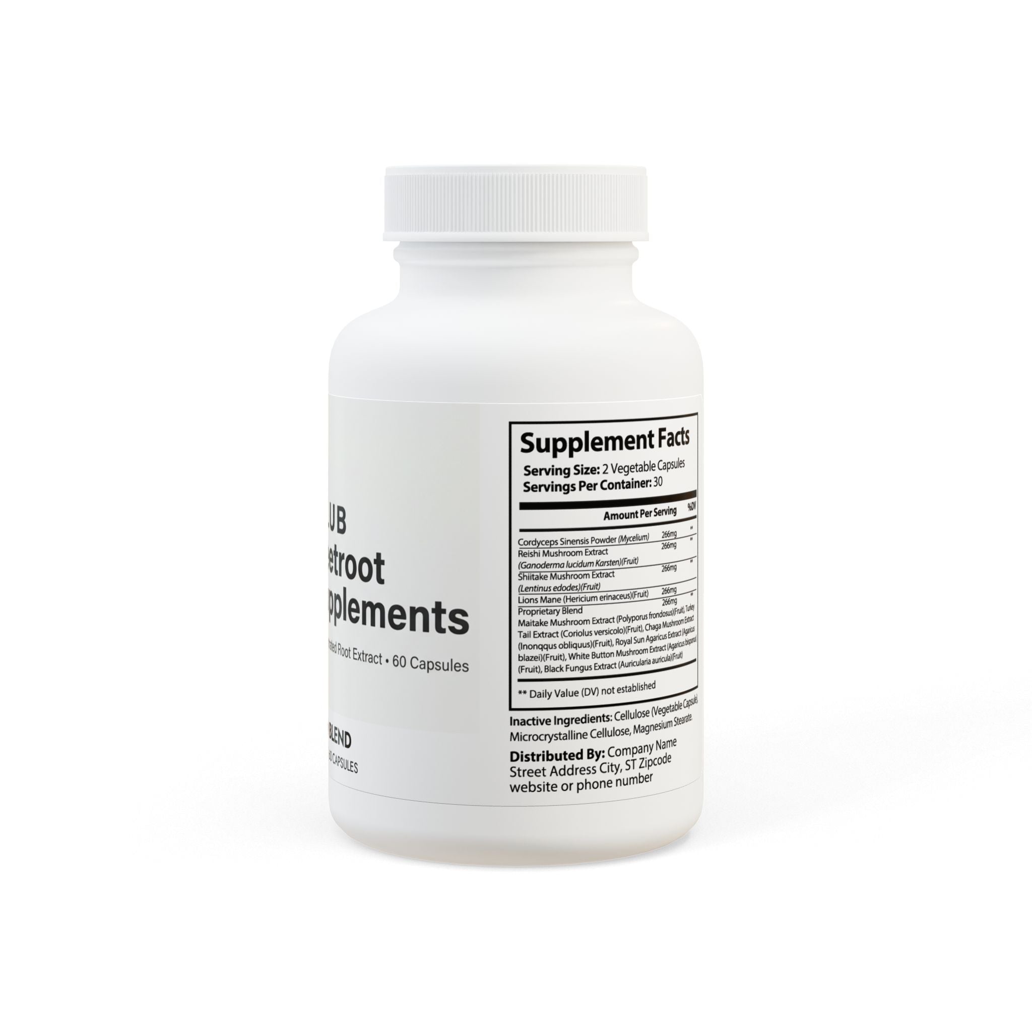Beetroot Supplement (60 Capsules)
