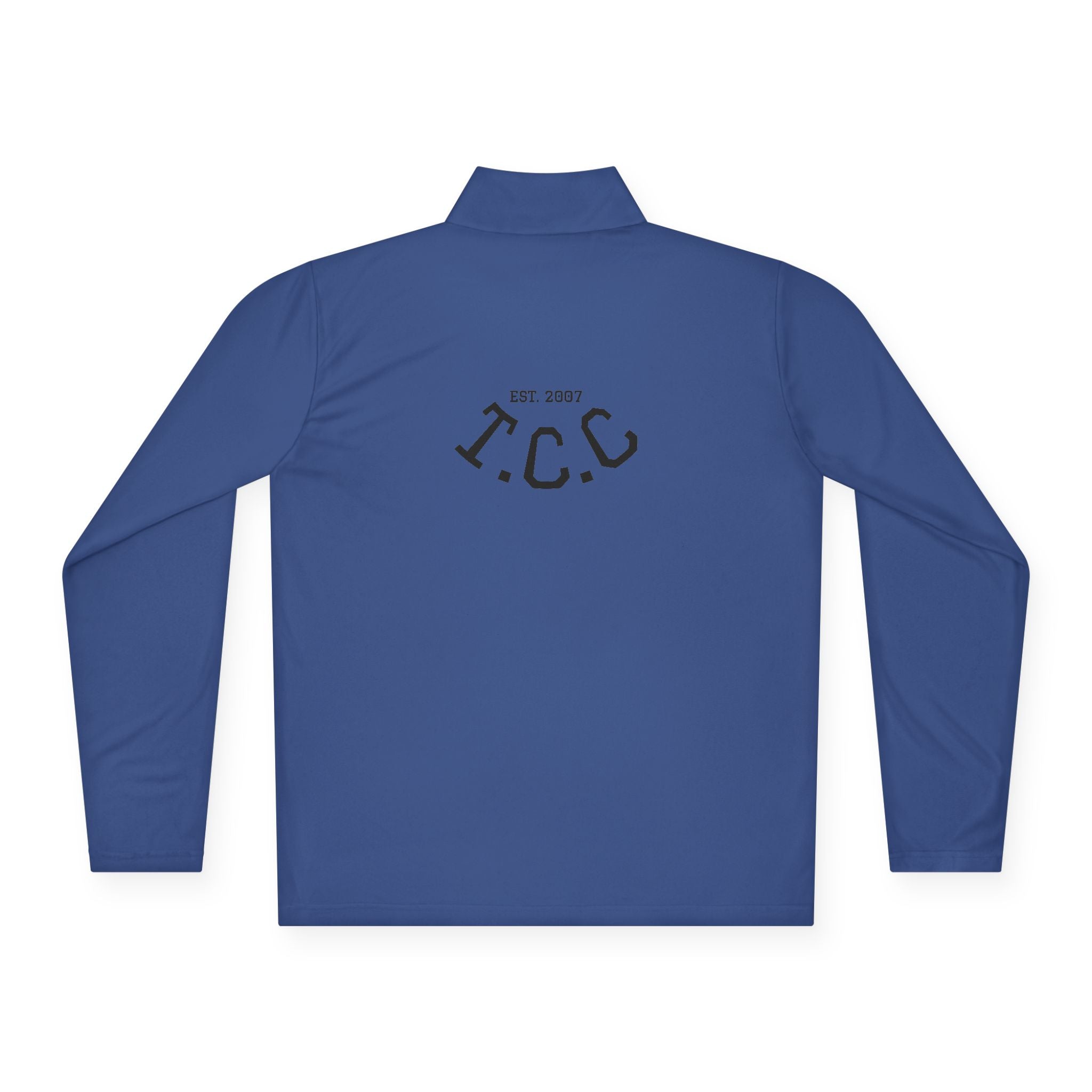 T.C.C. Brand Premium Quarter-Zip Pullover — Minimal Athletic Logo Pullover