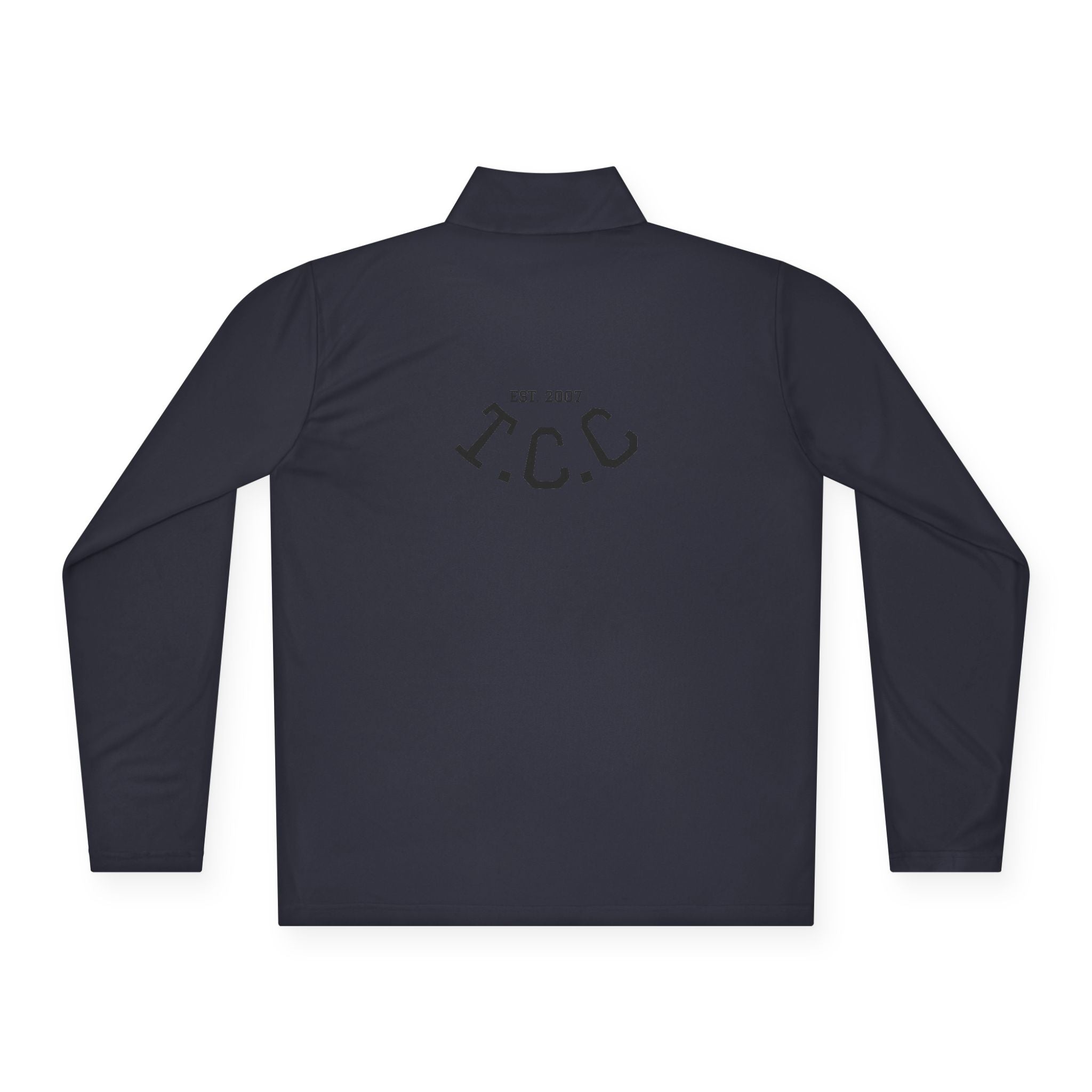 T.C.C. Brand Premium Quarter-Zip Pullover — Minimal Athletic Logo Pullover